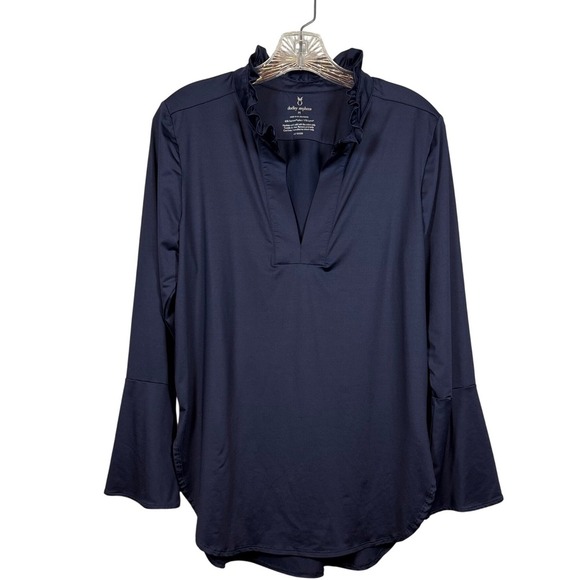 Dudley Stephens The Pheasant Lane Tunic, Navy Blue, Size Medium - Picture 3 of 9